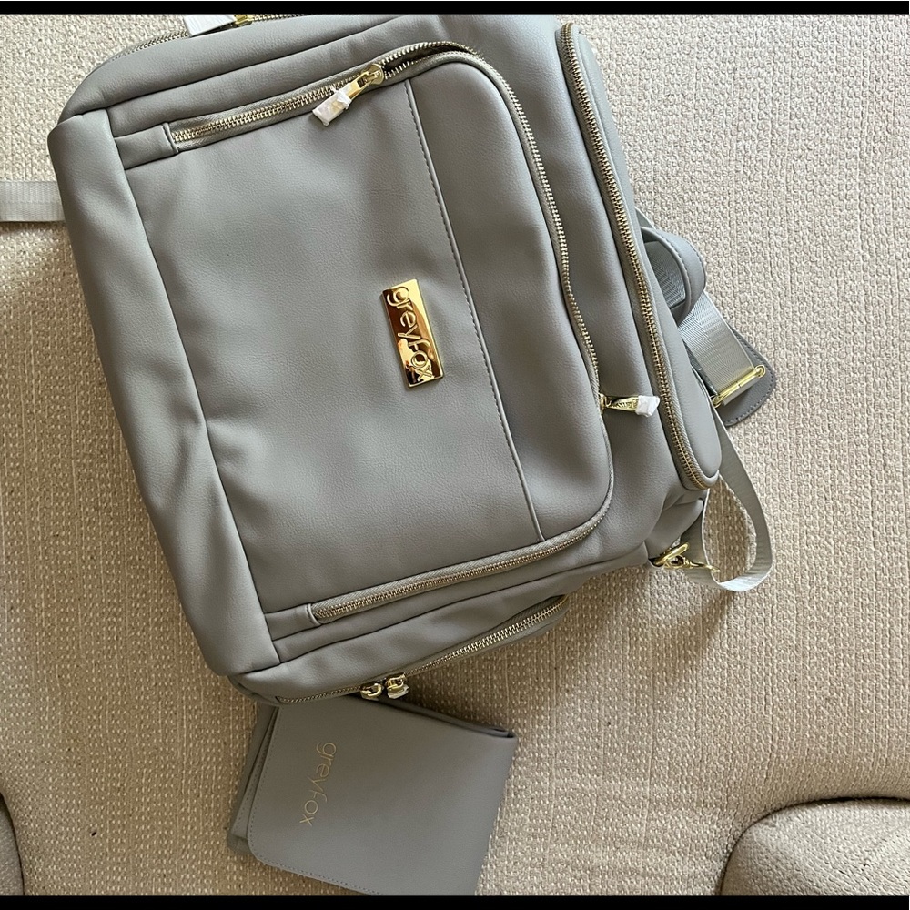 Greyfox diaper bag